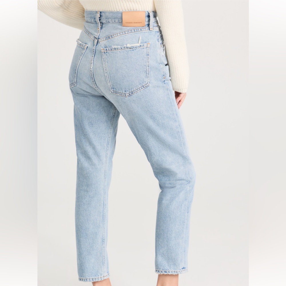 NWOT Citizens of Humanity Charlotte Crop Jeans Blue 23 pls read carefully